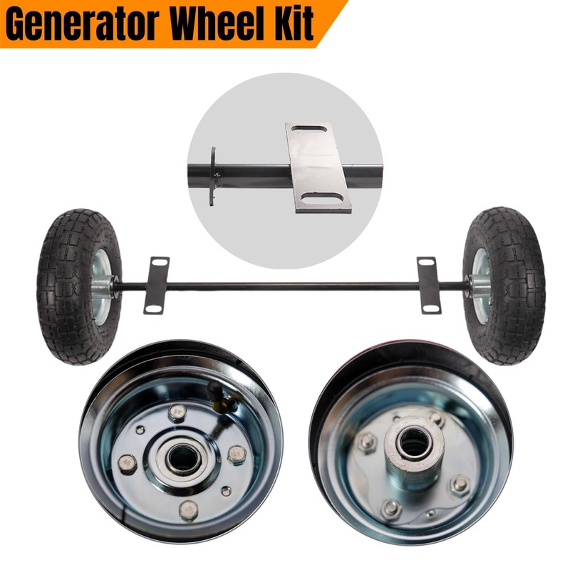 Generator Wheel Kit 10in Replacement for Predator 9000 8750 6500