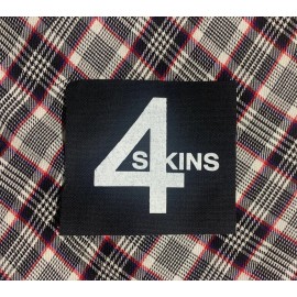 Unbranded 4 Skins "Logo" Patch- Oi Punk The Business Leftover Crack Anti Racist Action