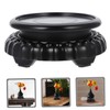 Mipcase Wooden Plant Stand for Kitchen Counter Rustic Flowerpot Display