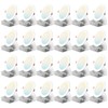 Amico 24 Pack 6 Inch 5CCT Ultra-Thin LED Recessed Ceiling
