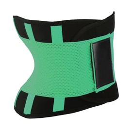 SagaSave 1 x Bandage Wrap Waist Trainer, XXL Green Waist Trimmer for Women, Quick Snatch Bandage Wrap Lumbar Width Waist Support Trainer for Fitness Workout, Unisex, Green