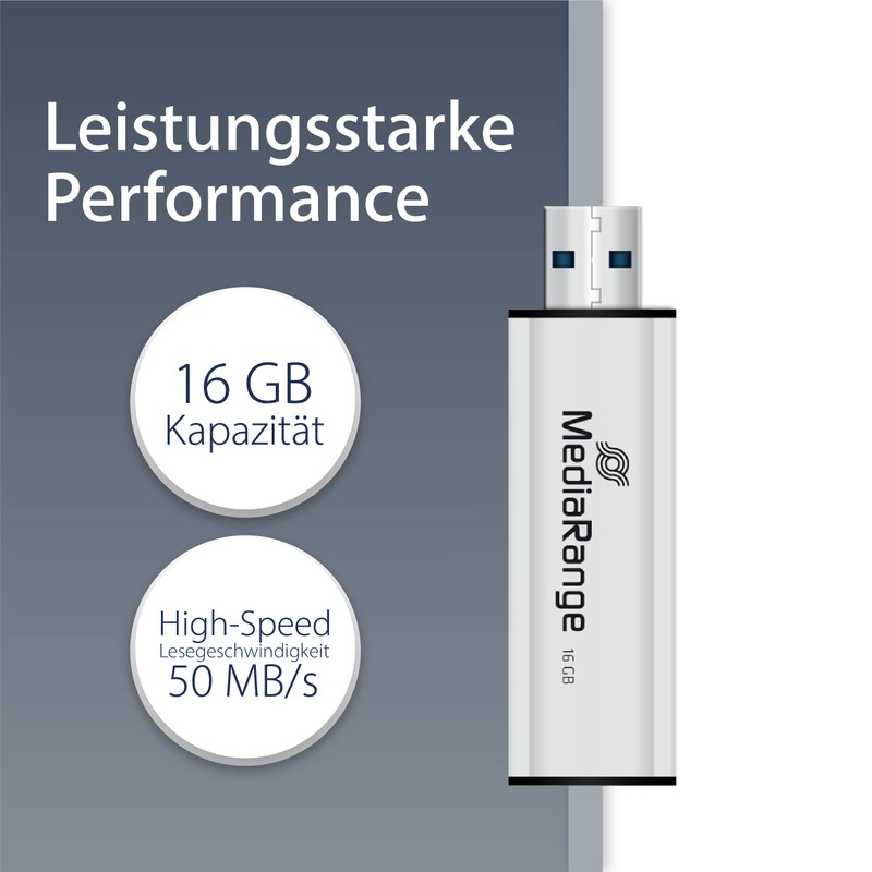 USB 16GB 3.0 - MEDIARANGE