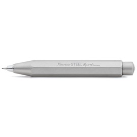 Kaweco STEEL Sport Mechanical Pencil 0.7mm HB I Stainless Steel Lead Pencil in Classic Design I Mechanical Lead Pencil 10.5 cm
