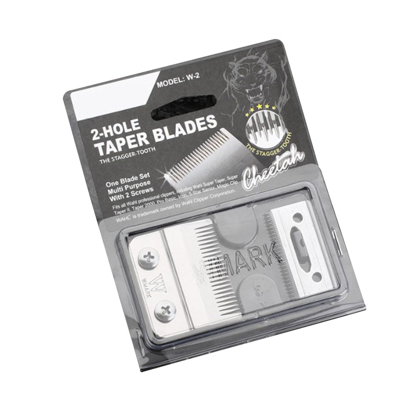 Electric Hair Clipper Blade Stainless Steel Silver Professional Beard Trimmer