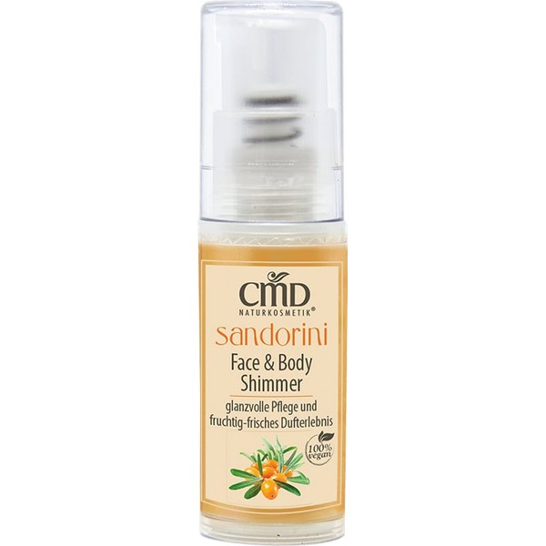 CMD Naturkosmetik Sandorini Face & Body Shimmer, 5 ml