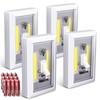 LED Night Light Switch, 12 Total Batteries Included, 200 Lumen