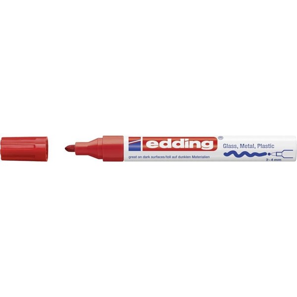 edding 750 gloss paint marker - red - 1 paint