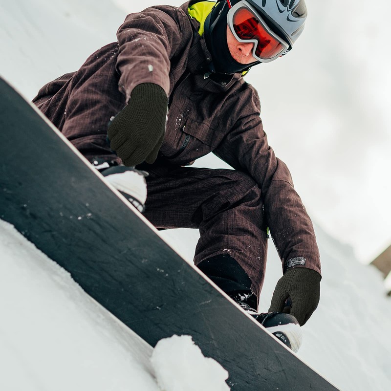Dream Item: Men's Wool Gloves, Cold Protection, Double Layered Structure,