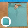 PATIKIL 210x120cm Sleeping Bag Liner Soft Lightweight Travel Camping Seat
