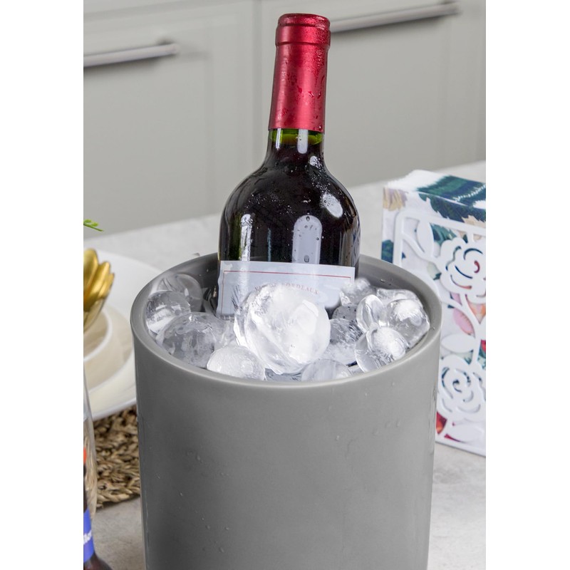 Nucookery 360° Rotating Utensil Holder, 7.2" Large Utensil Crock, White