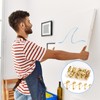 150 Pcs Wall Hanging Hooks Gypsum Board Hooks with Nails