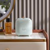 AIMALL Fashion Desktop Trash Can, Compact Self-Design Light Luxury Trash