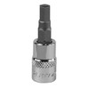 Sealey 5mm 1/4"Sq Drive Hex Socket Bit - SBH003