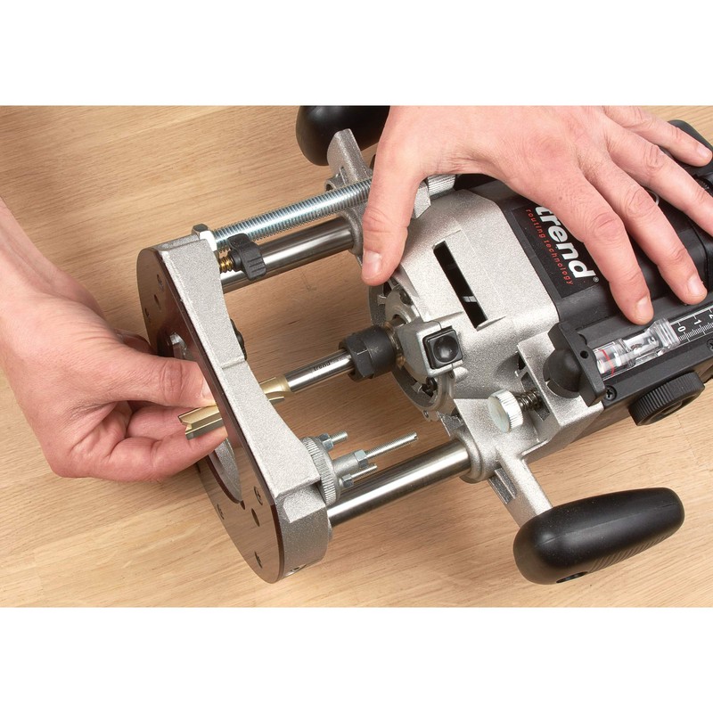 Trend Straight Two Flute Worktop Router Cutter, 1/2 Inch Shank,