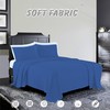 R&Z Plain Luxuary Polycotton Flat Sheets Single, Double, King, S