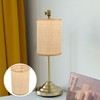 Rattan Drum Lampshade Replacement E27-E14, Clip On Barrel Lampshade Natural