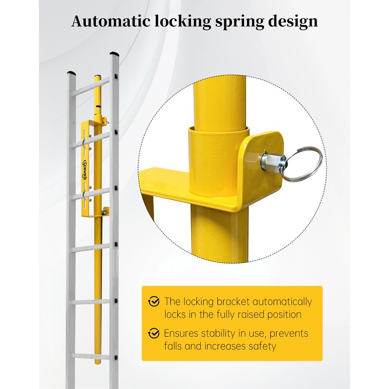 Roof Hatches Ladder Safety Post, Lengthen Hatch Ladder Hand Assist