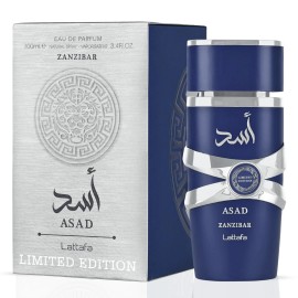 Lattafa Asad Zanzibar Limited Edition Eau de Parfum Spray 100ml (3.4oz) by Lattafa