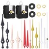 YUPVM 2Pcs Non-Ticking Quartz DIY Wall Clock Movement Mechanism Kit