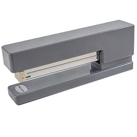 JAM PAPER Modern Desk Stapler - Gray - Sold Individually