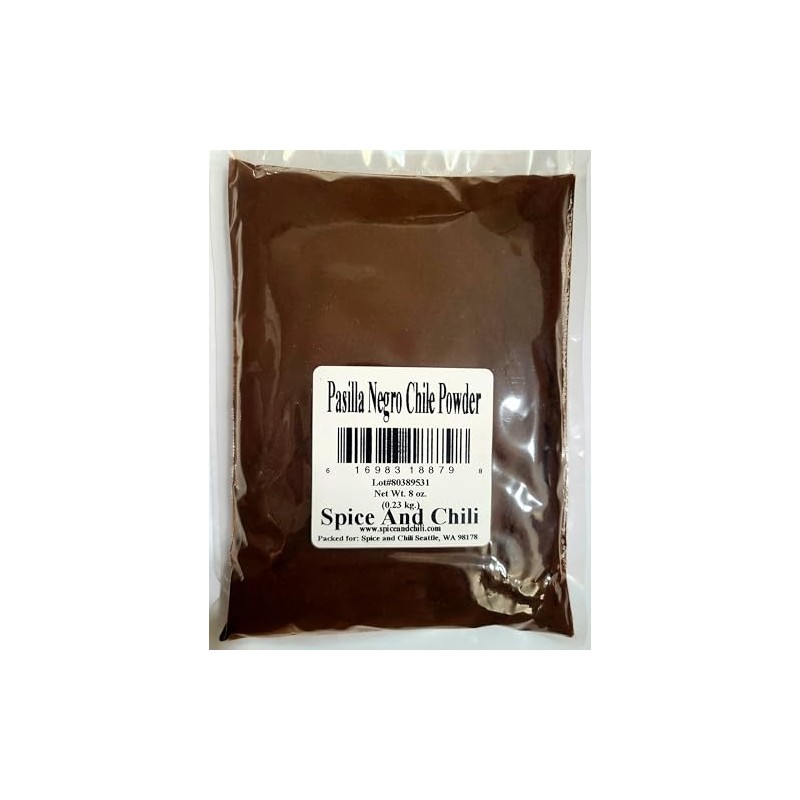 Pasilla Negro Chile Powder, 8oz