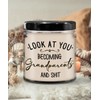 The Improper Mug Look at You Becoming Grandparents Candle Baby