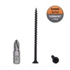 (Pack of 50) Black Phosphate Carbon Steel 4.2 x 70mm