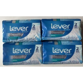 Lever 2000 8 Lever 2000 Original Refreshing Bars 4 oz each (2-pack x 4) **READ****