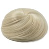 SARLA Hair Bun Extension Beach Blonde Synthetic Fake Ballet Buns