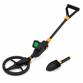 Handheld Metal Detector for Treasure Hunting - Waterproof Search Coil and Adjustable Sensitivity for Beaches and Parks