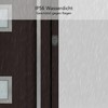 ELRO DB3000 Wireless Doorbell Set, Plug-in Receiver for Socket, Waterproof,