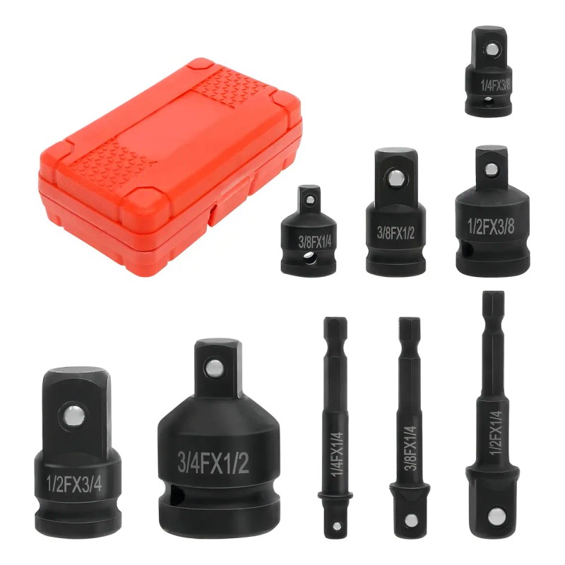 Pack Adaptadores LIANZI Para Dados y Llaves Impacto 1/4 1/2