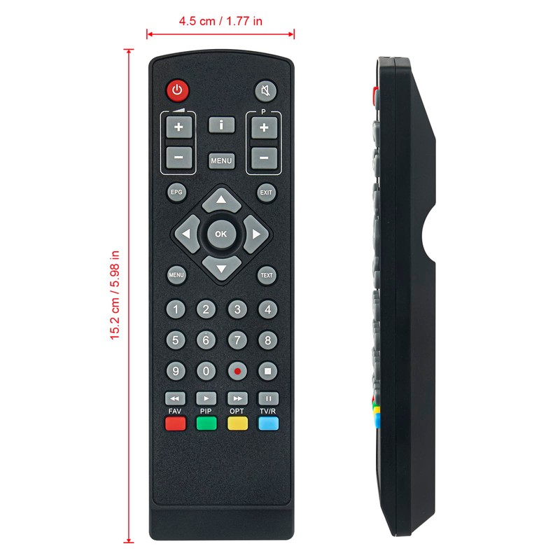 RC660 RC1493601/00 Replacement Remote Control Work for Kathrein Stereo Satellite