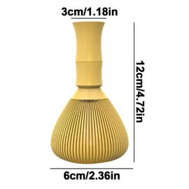 Matcha Whisk, Matcha Brush, Matcha Brush, Matcha Accessories, for Making and Stirring Matcha, Golden Bamboo, Matcha, Green Tea Whisk