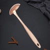 UtenoTureH Copper Spoon,Copper Spatula,Copper Spatula Turner, Pure Thickened Household Pure