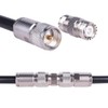XRDS -RF - 4 conectores UHF PL-259 hembra a hembra