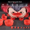 ANCEL Automotive Red Cap Plugs Kit 23 Piece Set Suitable