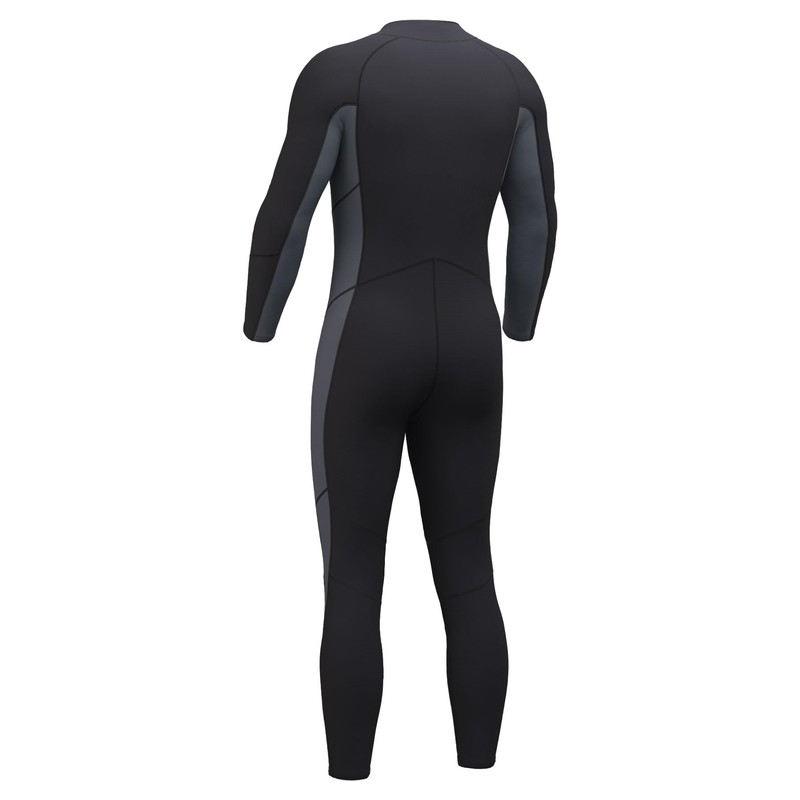 Hevto Wetsuits Men 3/2mm Neoprene Front Zip Full Wet Suit