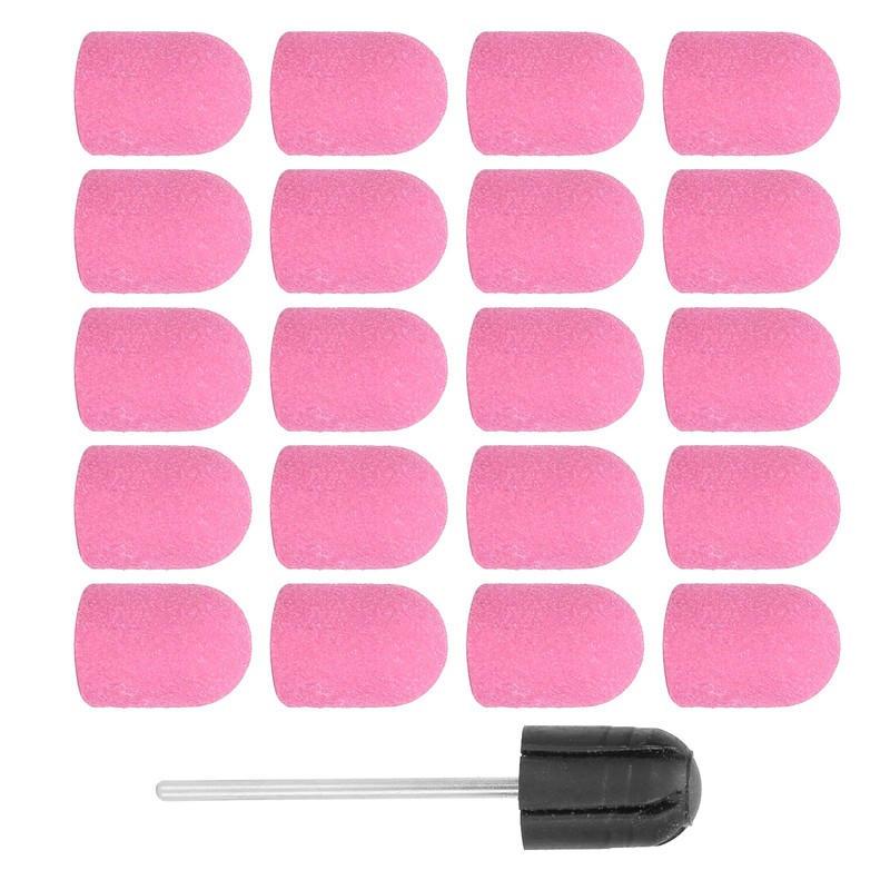 Nail Art Sanding Cap Nail Drill Bits Polishing Grinding Sanding