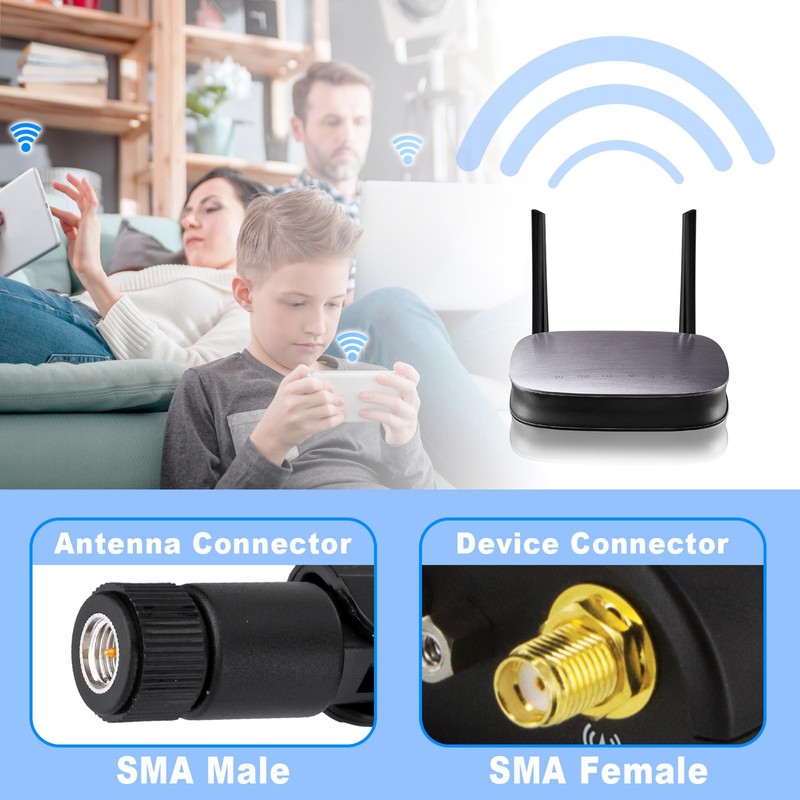 Eightwood 5G 4G LTE GSM 3G Antenna Wide Band Omnidirectional