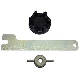 LKS Blender Coupler SA9704230, Removal Tool and A Wingnut. Fits Kitcheniad Models Starting 5KSB3, KSB3, KSB5, 5KSB52 and 5KSB5.