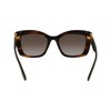 KARL LAGERFELD Girls' Sunglasses, braun gestreift