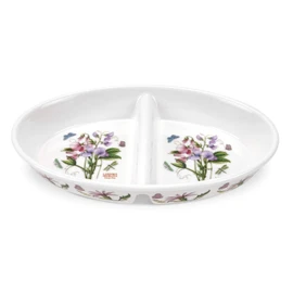 Portmeirion Botanic Garden Divided Oval Baker Sweet Pea