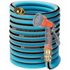 Kitys Fatch Upgraded Kink Free Hybrid Garden Hose 100ft 5/8",