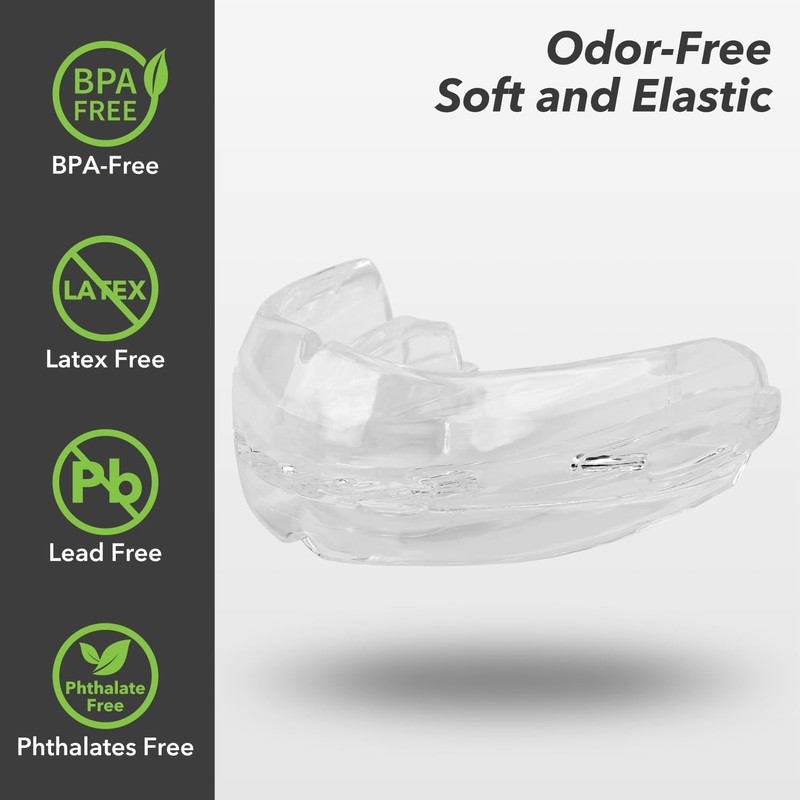 Sport Mouth Guard Double Braces Mouth Guard Upper and Lower