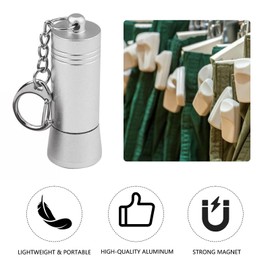 HARY Security Tag Remover,Tag Remover Magnet,Security Tag Remover Magnet Magnetic Key Peg Stop Lock, Mini Wall Hook Security Tags Tool, for Clothes Shoes