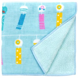 Hamamonyo Japanese Taoru Semi-Wash (Towel Handkerchief), Kiririn Bean Wind Chime,