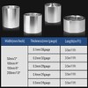 YIEMI Aluminum Flashing Roll，Aluminum Sheet Roll 3500x50x0.3mm(LxWxT) Applicable to Various