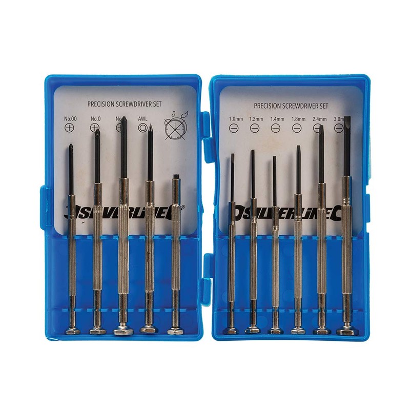 Silverline Jewellers Screwdriver Set 11pce (633602)