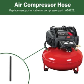 A16223 Air Compressor Hose Replacement Porter Cable Air Compressor Parts C2002-WK 6G,C2002 6 Gallon,C2002 1 HP 6 Gallon FOR DW D551681.8HP 15G Compressor - 2 Pack